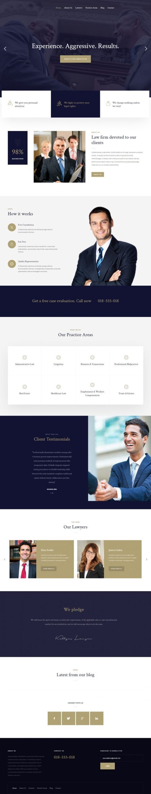 Solicitor Website Portfolio